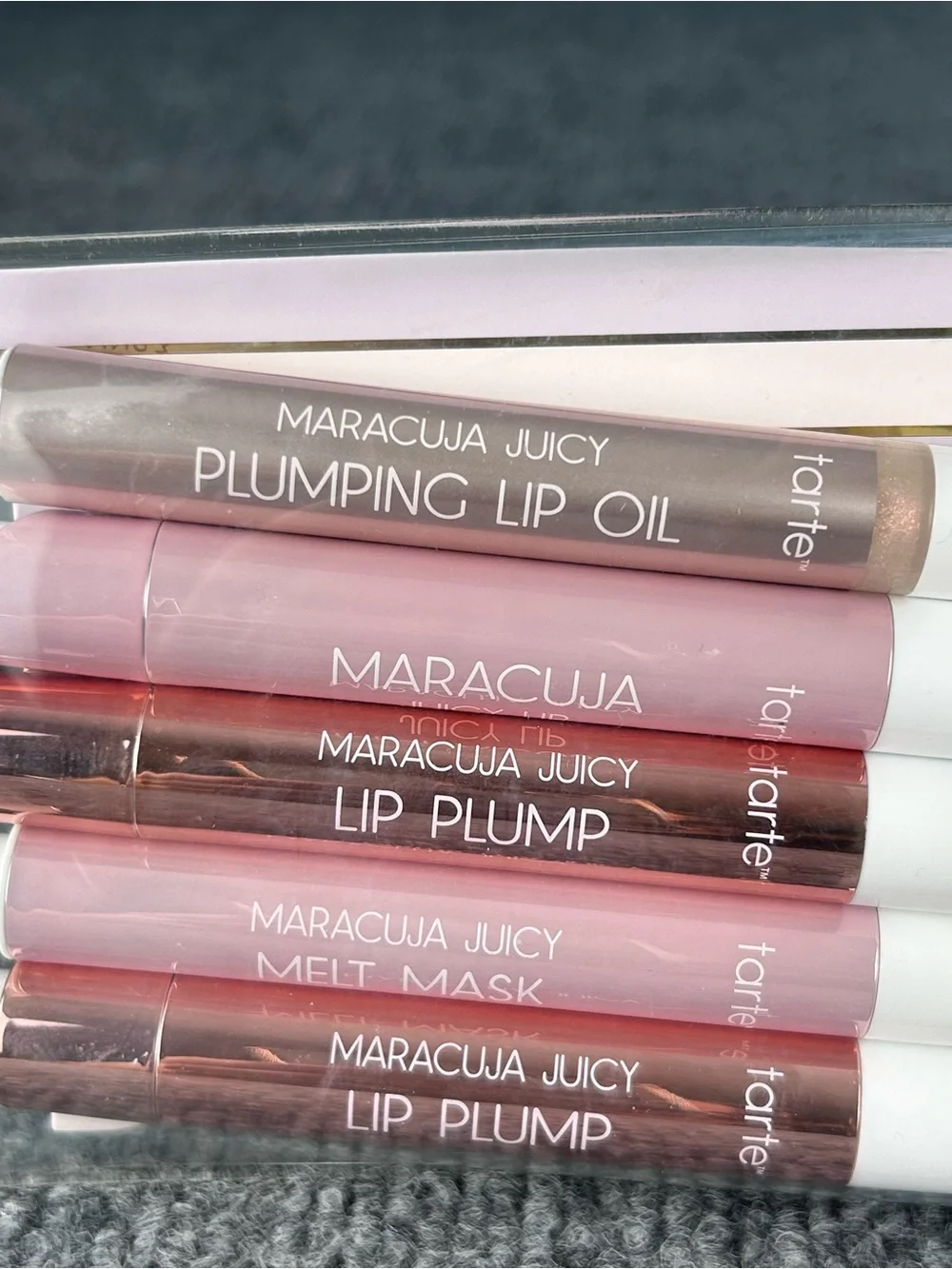 TARTE Kindness Cafe Sweet Indulgences Maracuja Juicy Lip Set of 5 ~ $135 Value